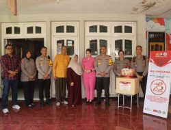 Polres Kediri Kota Gelar Anjangsana Purna Polri , Peringati Hari Bhayangkara ke-78