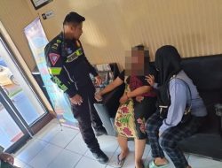 Kisah Heroik Dua Anggota Polantas Polres Kediri Kota Selamatkan Ibu Muda Dari Aksi Bunuh Diri