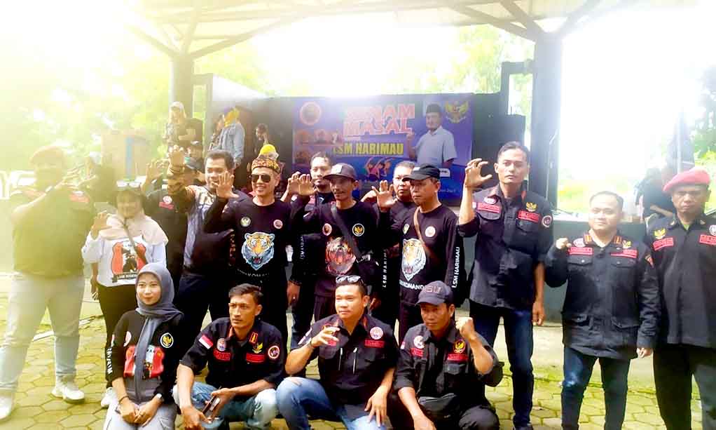Lsm Harimau Gelar Senam Masal