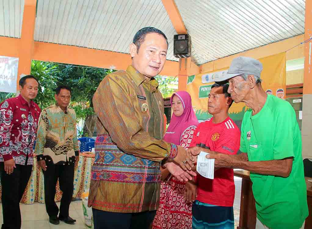 Pemkab Lamongan Salurkan Banpang Dan Bansos, Cegah Krisis Pangan