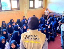 Polres Bondowoso Gelar Psikoedukasi Stop Bullying Untuk Pelajar