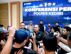 Polres Kediri Berhasil Ungkap Kasus Peredaran Narkotika Senilai 1,5 M