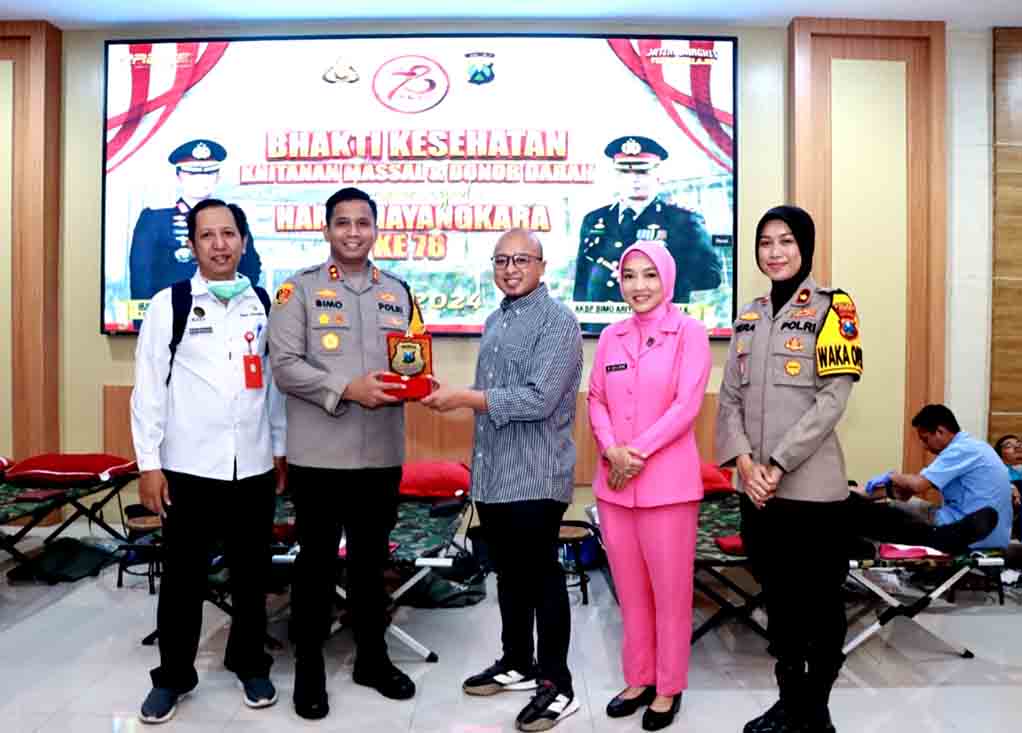 Polres Kediri Gelar Sunat Massal Hari Bhayangkara Ke 78 Tahun 2024