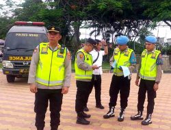 Polres Muba Siagakan Personil Pengamanan,Sosialisasi Pilkada Bupati Dan Wakil Bupati
