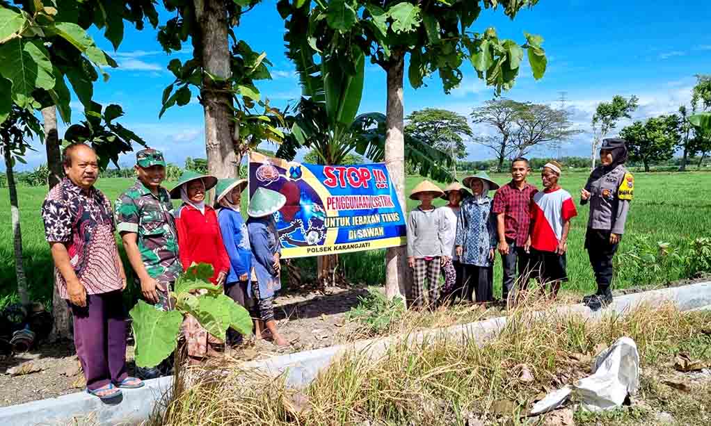 Polres Ngawi Kedepankan Polwan Wirotani Demi Tingkatkan Ketahanan Pangan