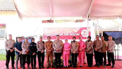 Polri Peduli, Polres Kediri Beri Bantuan Pengadaan Air Bersih 2