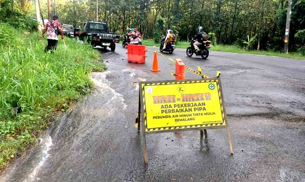 Reaksi Cepat Perumda Tirta Mulia Atasi Kebocoran