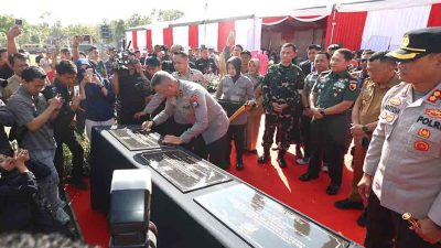 Sambut Hari Bhayangkara Ke – 78 Kapolda Jatim Resmikan Sumur Air Dalam Di Ponorogo 2