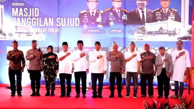 Sespim Lemdiklat Polri Letakan Batu Pertama Bangun Masjid, Didesain Ridwan Kamil 3