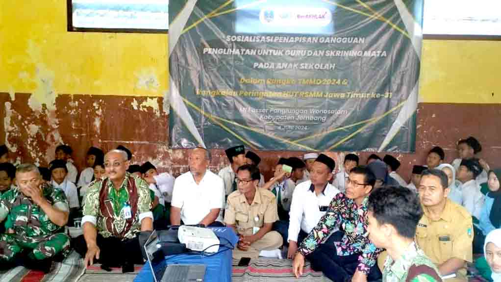Tmmd Ke 120 Jombang Gelar Screening Mata