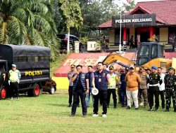 Tim Gabungan Polres Muba Bersama Polda Sumsel Tertibkan Ilegal Refinery