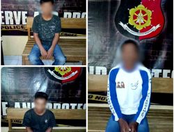 Unit Reskrim Polsek Polut Polres Takalar Berhasil Amankan Tiga Pelaku Pencuri Gula