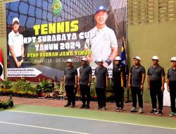 Wakapolres Kediri Hadiri Pembukaan Pertandingan Tennis KPT Surabaya Cup 2024