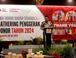 Beri Penghargaan Pendonor Darah, Plt Bupati Subandi: Donor Darah Itu Gaya Hidup Penyelamat Sesama
