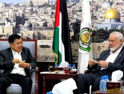 Bertemu Pemimpin Hamas, JK Serukan Persatuan Kelompok di Palestina