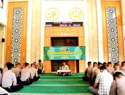 Binrohtal Polres Kediri, Ingatkan Anggota Mencari Rezeki Dengan Bijak