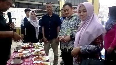 Bupati Pemalang Hadiri Lomba Masak Nasi Goreng Di Harlah Ke 3 Lanosta