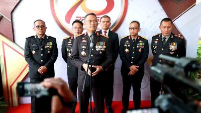 Hari Bhayangkara Ke 78 Kapolda Jatim Ingatkan Kolaborasi Kawal Pilkada 2024