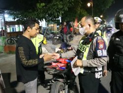 Patroli Skala Besar TNI – Polri Jaga Sitkamtibmas di Kota Mojokerto Jelang 1 Muharam