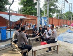 Ngopi Bareng Pedagang Pasar Senggol, Polres Ponorogo Sosialisasikan Kamseltibcarlantas