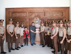 Taruna Akpol Latja di Polres Kediri Anjangsana ke Kodim 0809/Kediri dan Kantor DPRD