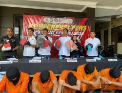 Polres Tulungagung Berhasil Ungkap 35 Kasus Kejahatan, 38 Tersangka Diamankan