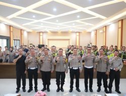 Polres Kediri Gelar Latpraops Patuh Semeru tahun 2024