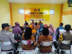 Jumat Curhat, Kapolsek Mojoroto Respon Cepat Beragam Keluhan dan Aspirasi Warga