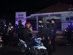 Cegah Gangguan Saat Pengesahan Warga Baru PSHT, Polres Kediri Lakukan Penyekatan