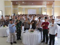 Ajak Pelihara Kamtibmas, Kapolres Nganjuk Gelar Silaturahmi dengan Para Kades Jelang Pilkada