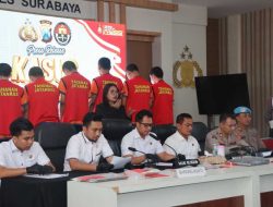 Judol Beromzet 1 Milyar di Bongkar Polrestabes Surabaya