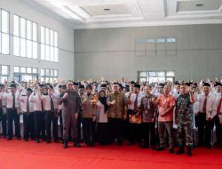 Wakapolres Kediri Hadiri Penyerahan Keputusan Bupati Terkait Perpanjangan Masa Keanggotaan BPD