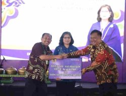 Dalam rangka memperingati hari jadi kota kediri ke 1.145,Pemkot Santuni 1.689 Anak Yatim