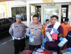 Polres Bangkalan Berhasil Amankan 4 orang Komplotan Curanmor Spesialis Kantor dan Pertokoan