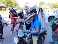 Polres Ngawi Libatkan Tokoh Wayang Saat Operasi Patuh Semeru 2024 Ajak Masyarakat Tertib Lalin