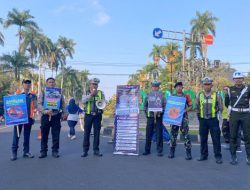 Car Free Day, Polresta Malang Kota Sosialisasikan Target Prioritas Ops Patuh Semeru 2024