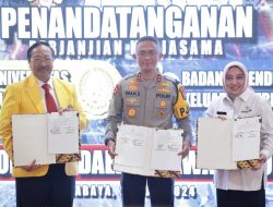 Polda Jatim Tandatangani MoU dengan BKKBN dan Unidha Cegah Stunting Wujudkan Generasi Unggul