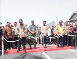 Wakapolres Kediri Hadiri Peresmian Jembatan Jongbiru