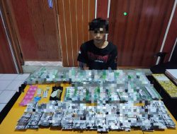 Edarkan 7 Ribu Pil Koplo, Pria Asal Sragen Ditangkap Polres Ngawi