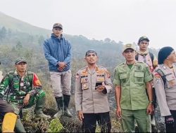 Polri dan Tim Gabungan Berhasil Padamkan Kebakaran Hutan di Lereng Arjuno Malang