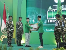 Ucapkan Selamat, Kapolres Kediri Hadiri Pelantikan Pimpinan Cabang GP Ansor