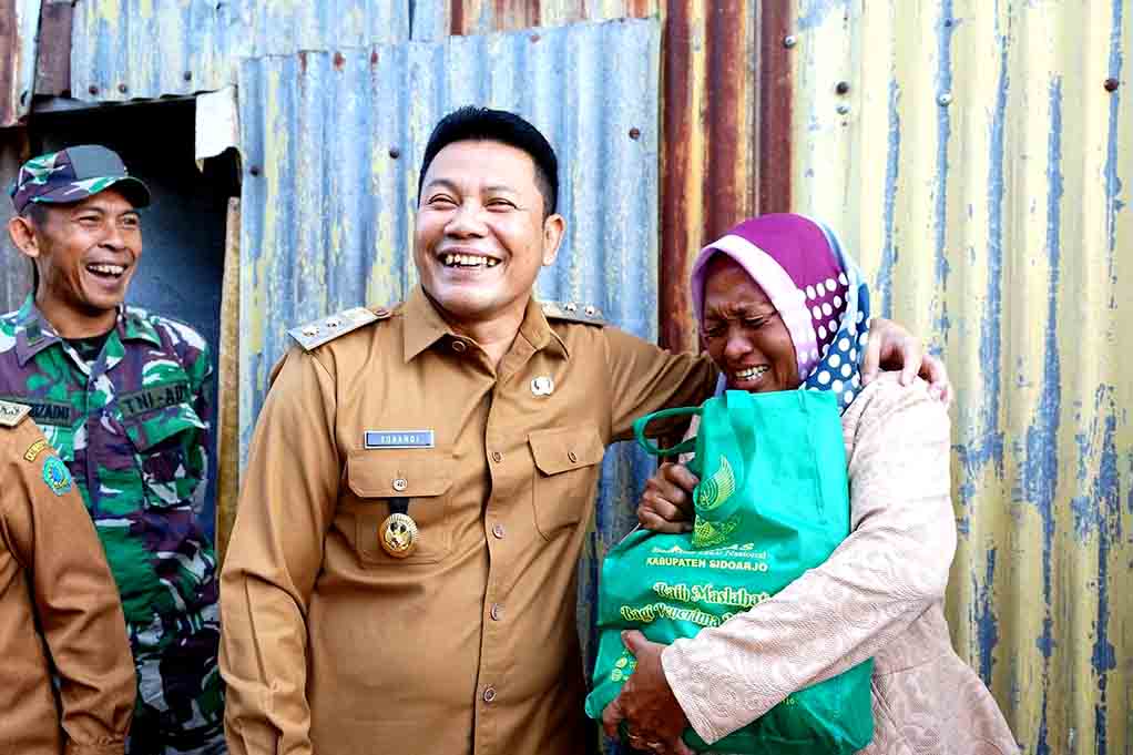 Indayanti Bersyukur, Dikunjungi Plt Bupati Subandi Dan Rumahnya Direnovasi