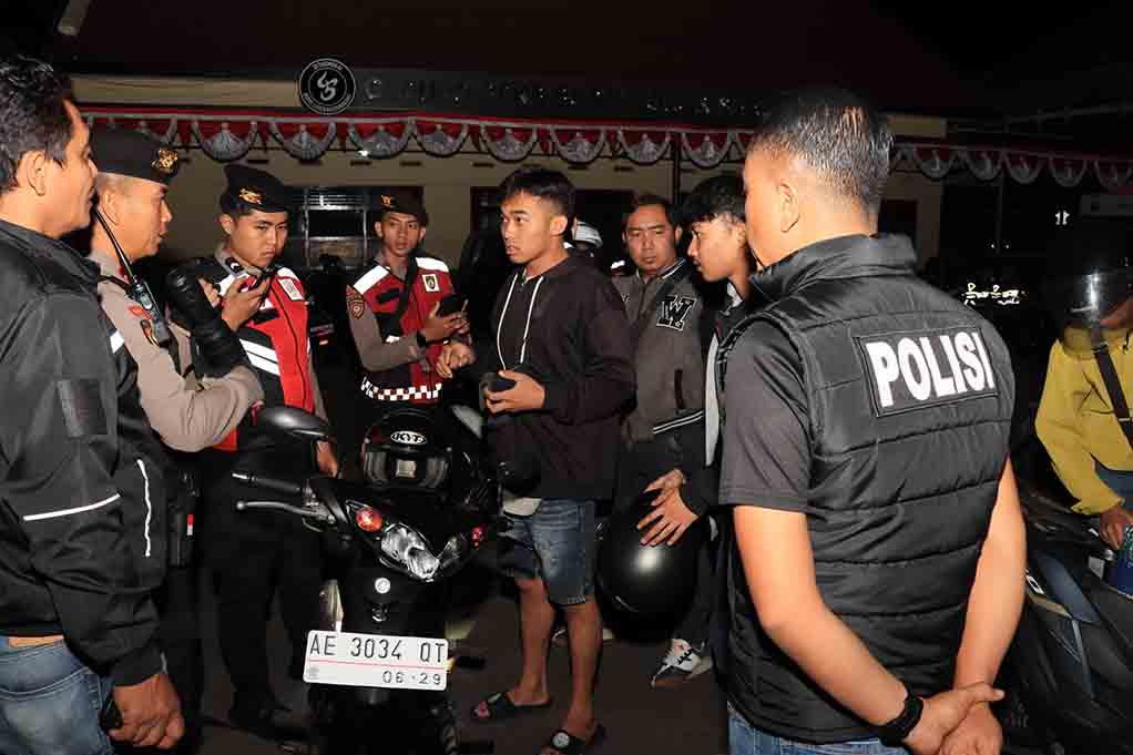 Jaga Kondusifitas, Polres Kediri Kota Gelar Kryd