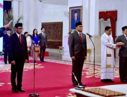 Jokowi Lantik Keponakan Prabowo Jadi Wamen Keuangan