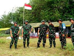 Pangdivif 2 Kostrad Tinjau Langsung Latbakjatratnis Yonarmed 12 Kostrad TA 2024
