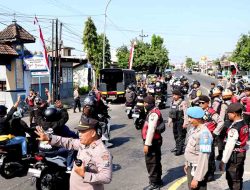 Pengamanan Suran Agung Polres Nganjuk Gelar Penyekatan Jalur Perbatasan