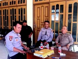 Personil Polsek Tulangan Sambang Desa, Ingatkan Warga Waspada C 3