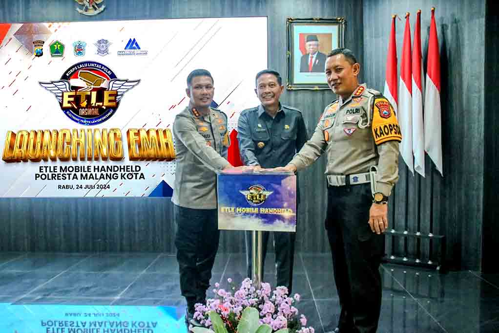 Pertama Kalinya, Dirlantas Polda Jatim Launching 2 Unit Emh Di Polresta Malang Kota