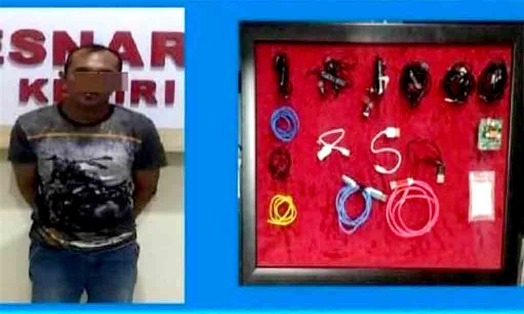 Polisi Berhasil Tangkap Pelempar Narkoba Ke Lapas Kelas Ii Kediri Yang Terekam Cctv