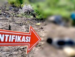 Polsek Mesuji Timur dan Team Inafis Polres Mesuji Evakuasi Mayat di Ladang Singkong